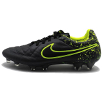 Nike Tiempo Legend 5 FG futbolo bateliai vyrams Bateliai Juodi Antracito Juodi-Volt 631518-006 40.5