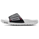 Under Armour FT Sway Slide Balti Juodi Vyri&scaron;ki Sportbačiai 3025047-100 45