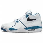 Nike Air Flight 89 Brigade Blue Vyri&scaron;ki sportbačiai Balti Tamsiai Obsidianiniai 306252-116 41