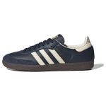 adidas Samba OG Night Navy Gum Unisex sportbačiai Mėlyni Kreminiai-Balti ID2056 40