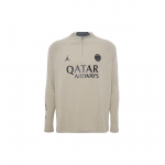 Jordan X PSG Paris Saint-Germain Strike Trečias Dri-Fit Spausdintas Logotipas Ilgomis Rankovėmis Futbolo Mar&scaron;kinėliai Vyrams Vir&scaron;ūnės Akmens DZ0696-231 S