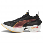 Puma Fast-R Nitro Elite 2 Juodi Saulės Srauto Moteri&scaron;ki Bėgimo Bateliai Saulėlydžio &Scaron;vytėjimo 310008-01 35.5