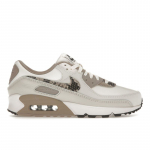 Nike Air Max 90 Rožiniai gyvatės ra&scaron;to moteri&scaron;ki sportbačiai &Scaron;viesiai-Medžio rudos spalvos Malt Phantom HV4915-100 42