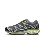 Salomon Xt-6 Gtx Patogūs Universalūs Vandeniui Atsparūs Žemi Bėgimo Bateliai Unisex Bėgimo Bateliai Miesto-Pilki Juodi Žali 475813 46⅔