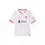 Nike Liverpool FC Dri-FIT Vintažiniai Mar&scaron;kinėliai Mados Logotipas Trumpomis Rankovėmis V-Kaklas Futbolo Mar&scaron;kinėliai Vyrams Vir&scaron;utiniai Drabužiai Balti Pure-Platinum Juodi FQ2030101 2XL