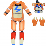 Vaikų Fnaf Siaubo Me&scaron;kino Kombinezonas Kaukė Apranga Berniukams Mergaitėms Kalėdos Helovinas Cosplay Kostiumas 160cm