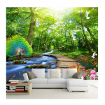 Tapetai Medis Peizažas Peizažas 3D Stereo Sieninis Freska Svetainė Miegamasis TV Fonas Tapetai Sieninis Freska 200 cm(W) x 140 cm(H)