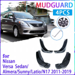 Automobilių purvasaugiai, skirti Nissan Versa Sedan Latio Sunny Almera N17 2011~ Purvasaugis Purvasaugis Sparnas Purvasaugiai Auto