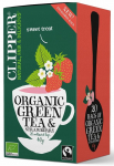 FAIR TRADE EKOLOGI&Scaron;KA ŽALIŲJŲ ARBATŲ SU BRA&Scaron;KĖMIS (20 x 2 g) 40 g - CLIPPER