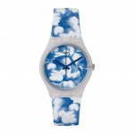 SWATCH Unisex 34mm Mėlynas laikrodis GE263 GE263 Blue Dial
