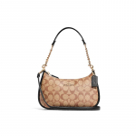 Coach Teri 24 Klasikinis logotipas Odinė peties rankinė Moteri&scaron;ka peties rankinė Ruda CA548-IMCBI Gift Box Sets (Basic Set+Black Box)
