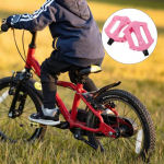 Vaiki&scaron;ki dviračio pedalai, itin lengvi neslystantys automobilio atsarginiai dalys vaikams, važiavimui, plastiko dviračių aksesuaras