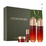 Missha Chogongjin Sosaeng Stangrinantis priežiūros esencijos odos priežiūros rinkinys (Tonikas 150ml + Emulsija 120ml + Serumas 8ml + Kremas 9ml)