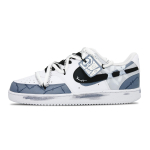Nike Court Vision 1 Low top Skateboard Shoes Men's White Blue DH2987-101(Team60-) 42.5 white
