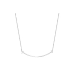 Tiffany & Co. T serija Didelė &scaron;ypsena Minimalistinis Eleganti&scaron;kas Madingas Universalus Karoliai Moteri&scaron;ki karoliai 63528692 Box