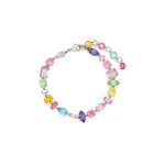 Swarovski Gema Auk&scaron;tos klasės lengvas prabangus Dopamino aprangos apyrankė Unisex apyrankė Žalvaris Kristalas 5656427 Box+Shopping Bag