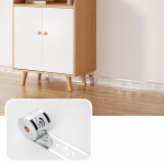 1 vnt. 5m x 10cm lipnios grindjuostės, storinanti, lanksti putplasčio sienų lipdukai, juosta juosmeniui, palangei, laiptams