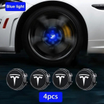 4 vnt./komplektas 57 mm plaukiojantis ratlankio centrinis dangtelis, tinkamas Tesla Model 3 S X, magnetinis ratlankio dangtelis, ratlankio logotipas