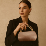 2025 Naujas Mados Dizainas Moteri&scaron;ka Per didelė Geležinė Grandinė Vakarinė Sankabėlės Rankinė Auk&scaron;tos Klasės Vakarėlio Rankinė Lady Banketo Crossbody Rankinė brown