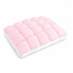 Pagalvė &Scaron;velnus Debesis Miego Lova Pagalvė Kvėpuojantis Mikropluo&scaron;to Užpildas Vėsinantis Miego Palaikymas &Scaron;oniniam, Nugaros, Pilvo Miegojimo Pagalvė Kaklui 48*74cm pillow core/piece rožinė