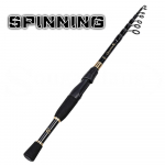 Teleskopinės me&scaron;kerės spiningo užmetimo me&scaron;kerė Kelionės gėlavandeniai sūraus vandens Bass Pesca Spinning Rod 1.8M
