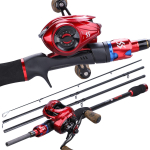 Me&scaron;kerės ir ritės rinkinys 1.8m/2.1m EVA medžiagos rankena Me&scaron;kerė 9+1BB su metimo ritė Me&scaron;kerės rinkiniui 1.8m&Left handle