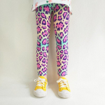 Vaiki&scaron;kos kelnės Pavasaris Vasara Baby Girls Printed Gėlėti Antblauzdžiai Vaikai Slim Pant 120