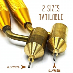 I&scaron;samios smulkios linijos skysčių ra&scaron;ymo dažų aplikatoriaus ra&scaron;iklis įstrižai tiksliai nubrėžiantis ra&scaron;iklis, skirtas akmens drožlėms, automobilio įbrėžimams taisyti, pataisyti 0.5mm auksas