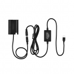 Andoer DMW-DCC17 netikras akumuliatorius su C tipo maitinimo adapterio kabeliu DMW-BLK22 netikras baterijos jungtis