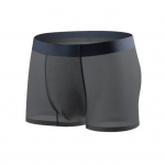 Vyri&scaron;ki boksininkai Antiseptiniai greitai džiūstantys populiarūs vidurio juosmens ledo &scaron;ilkas, kasdieniai drėgmę sugeriantys vidiniai drabužiai 3XL tamsiai pilka spalva