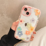 Mielas Meilės &Scaron;irdelės Mink&scaron;tas Smūgiams Atsparus Skaidrus Telefono Dėklas su Bamperiu iPhone 11 12 13 Pro Max Xs Max X Xr Silikoninis Galinis Dėklas For iPhone X or XS
