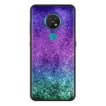 Auksinis rožinis blizgus spausdintas mobiliojo telefono dėklas, skirtas Nokia 5.4 7.2 3.4 5.3 2.3 3.2 8.3 5G 2.4 2.2 4.2 1.3 1.4 C20 G20 X20 Coque Coque Nokia 7.2