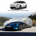 Pilnas automobilio dangtis nuo lietaus &scaron;alčio, sniego dulkėms, vandeniui atsparus, skirtas Volkswagen ID.3 ID.4 ID.5 ID.7 2020-2025 Protect Auto Anti-UV dangčio priedas