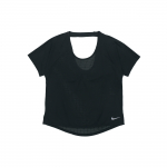 Nike Breathe Miler Bėgimo Topas Su Sportiniu Liemenuku Moteri&scaron;ki Vir&scaron;utiniai Drabužiai Juodas AJ8142-010