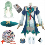 Huohuo Cosplay Honkai Star Rail Huo Huo Cosplay Kostiumas Apranga Huohuo Cosplay Perukas Kepurė Lapiuko Uodega Pilnas Rinkinys L-(Full set+wig)