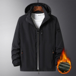 Striukė Vyri&scaron;ka su gobtuvu Pavasarinė ir rudeninė striukė Nauja Didelio dydžio Sutir&scaron;tinta striukė Vyri&scaron;ka Daug ki&scaron;enių Laisvalaikio Vėjo nepraleidžianti striukė Vyri&scaron;ka M