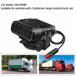 Automobilio priedai - Naujas ne&scaron;iojamas automobilinis &scaron;ildytuvas 12V/24V Automobilinis &scaron;ildytuvo ventiliatorius 2 IN 1 Vėsinimas &Scaron;ildymas Automobilinis priekinio stiklo atitirpintuvas Automobilinis prie&scaron;rūkinis &scaron;ildytuvas-džiovintuvas