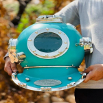 Nardymo &scaron;almas Sea Green JAV karinio jūrų laivyno ženklas V naro &scaron;almas Jūrinis giluminio nardymo &scaron;almas Nardymo &scaron;almo ženklas V