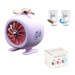 Automobilio oro ventiliacijos kvapas su ritmo lempa aromaterapijos mini lėktuvo formos kvepalų dekoravimo kvapas Automobilių ilgalaikis kvapas mėlyna