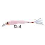 Hot Minnow Triple Feather Hook Lure for Bass & Mandarin Fish, Gėlavandenis ir Jūros vanduo, 7 g, 10,5 cm sidabras/perlas