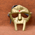 MF Doom Gladiatoriaus Kaukė Patvari Plieninė Veido Kaukė su Žalvario Apdaila Cosplay, Kostiumams Unikali Kalėdinė Dovana