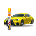 Automobilių įbrėžimų taisymo dažų ra&scaron;iklis Automobilių grafičių taisymas dažų &scaron;epečių taisymas Įvairių spalvų dažų taisymo ra&scaron;iklis, dengiantis įbrėžimus priedai geltona