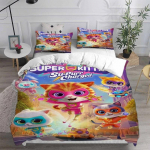 Super Katytės Kittydale Patalynės Komplektas Animacinis Katės Lova Reikmenų Rinkinys Vaikams Antklodės Užvalkalas Lovos Antklodės Komplektas Patalynė Gimtadienio Dovanos 100x135cm