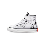 Converse Peanuts X Chuck Taylor All Star Auk&scaron;takulniai Laisvalaikio Drobės Batai Kūdikių Sportbačiai Balti Juodi A01868C 19