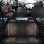 Mitsubishi Delica Mini DELICA MINI B34A/B35A/B37A/B38A Modelis Taikoma Gegužės 2023 m. Automobilio Sėdynės Užvalkalas Oda lumbar pillow neck gray