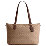 Coach Gallery 36 monogramos užtraukiama rankinė moteri&scaron;kos rankinės Tamsiai chaki CW381-IMXHE Basic Set (Bag+Dust Bag)