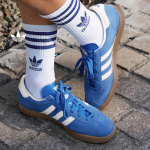 Adidas T galvos batai - STADT Klasikiniai Stilingi Žemi Sportiniai Batai - Adidas Trejalis JR9555 35.5 mėlyna