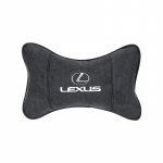 Suede Galvos Atramos Automobilio Kvėpuojanti Atminties Putų Kaklo Pagalvė Lexus RX300 IS200 IS250 ES350 Ct200h UX250h NX300h ES300h RX400h NX juoda