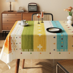 Dopamino staltiesė Vandeniui atspari Atspari Skalbti nereikia &Scaron;ilumą izoliuojanti Pietų stalo kilimėlis Lengvojo prabangos Ins stiliaus Arbatos stalo uždangalas 80x120cm 1pcs