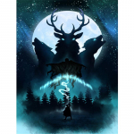 Pilnas 5D &bdquo;pasidaryk pats&ldquo; deimantinis paveikslas &bdquo;Magic Hogvarts&ldquo; deimantų siuvinėjimo rinkiniai Visi&scaron;kai klojami kryželiu namų dekoro rankų darbo dovana Round 20x30cm